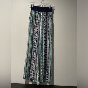 Joe B by Joe Benbasset elastic waist flowy pants with pockets size x small